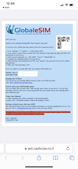globalesim eSIM delivery_screenshot
