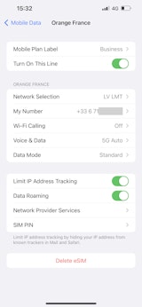 orange_esim_phone_number_screenshot