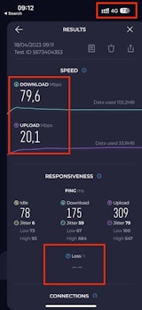 Nomad_metro_speed_test_screenshot