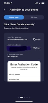 esim setup nomad_screenshot