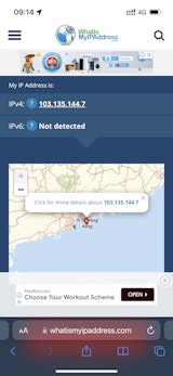 nomad thailand traffic was routed through hong kong_screenshot