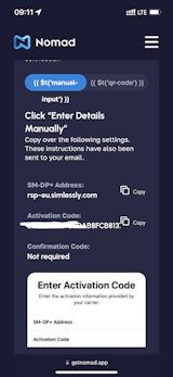 esim details manual nomad esim thailand_screenshot