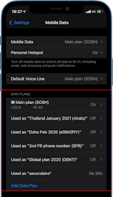 esim data plans mangement iPhone_screenshot